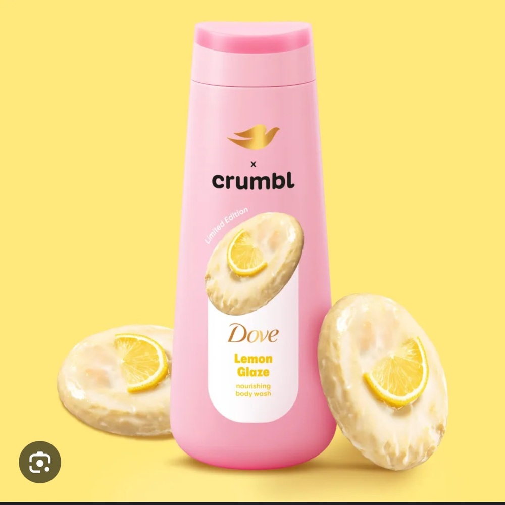 Dove Crumbl Lemon Glaze Body Wash